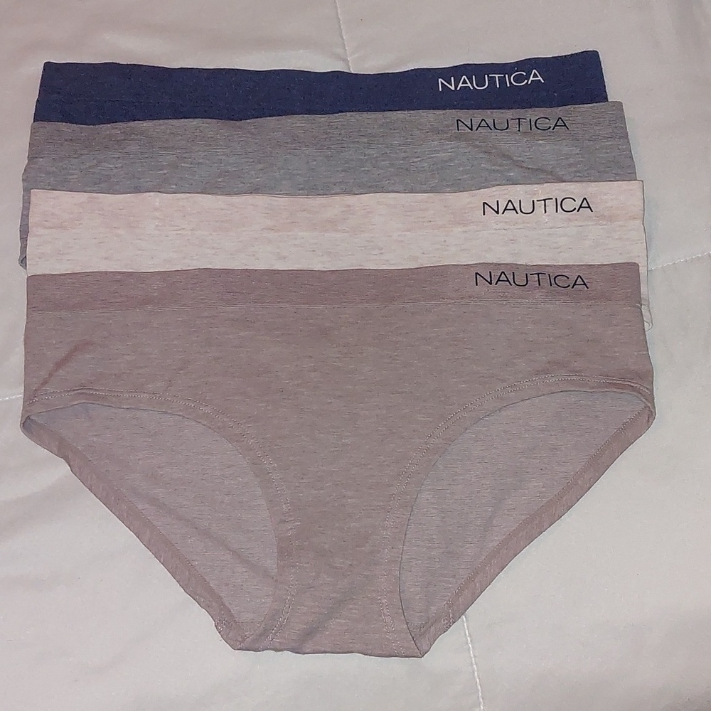 4 Pack Seamless Panties by Nautica XL NWOT